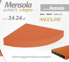 MENSOLA PARETE ANGOLARE ANGOLO