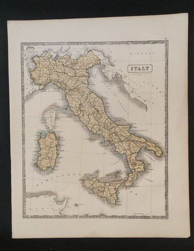 Italia antica carta - italia,