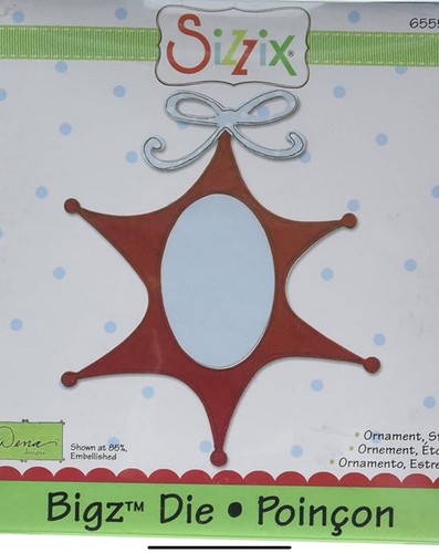 Sizzix bigz die ornament star - bigz, ornament,star