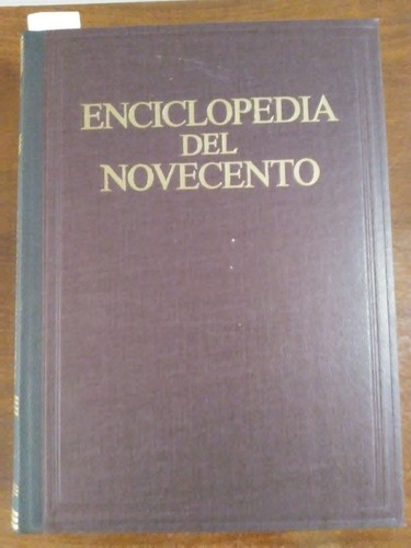 Enciclopedia del novecento