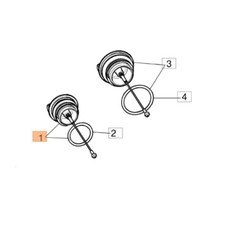 EFCO TAPPO SERBATOIO OLIO MOTOSEGA MTT 2500 3600 OLEOMAC GST 250 360 ORIGINALE