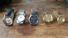 5 OROLOGI DA POLSO UOMO-VARIE