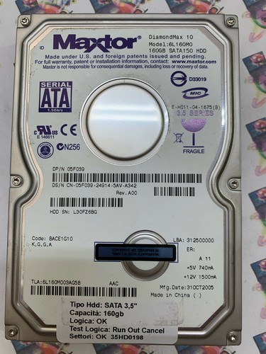 Hard disk usato sata - hard,