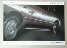 Brochure subaru legacy 1991 - subaru, c.1991