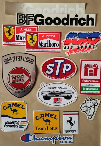 Adesivi sportivi auto lotto - sportivi,