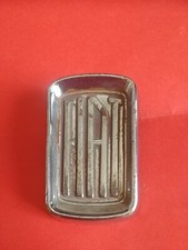 Fregio Stemma FIAT ottone smaltato anni 60 Originale Badge Logo