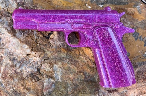 Favorite purple gun art - favorite,