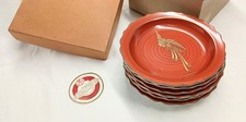 Vtg Kutani Ware Japan 6pc