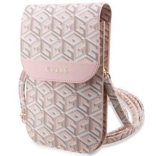 Borsa guess gcube righe - righe, rosa