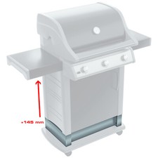 Kit rialzo per barbecue gas - barbecue,