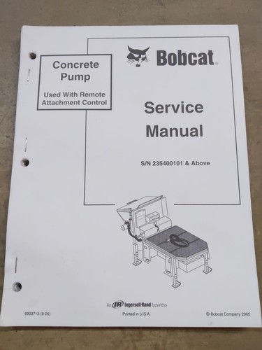 Bobcat manuale servizio - bobcat, di