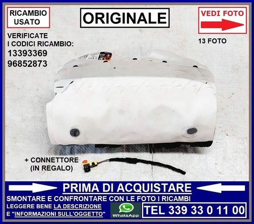 Airbag destro cruscotto opel - destro,