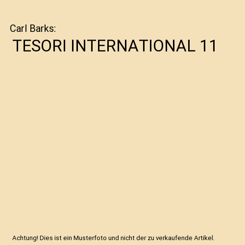 Tesori international carl - tesori,