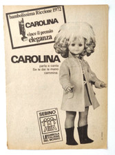 Pubblicita' Carolina Sebino Bambola Advertising Originale Vintage 1972 (T2)