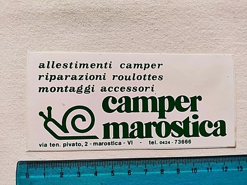 Adesivo camper marostica - adesivo,