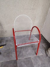 Sedia da giardino vintage in