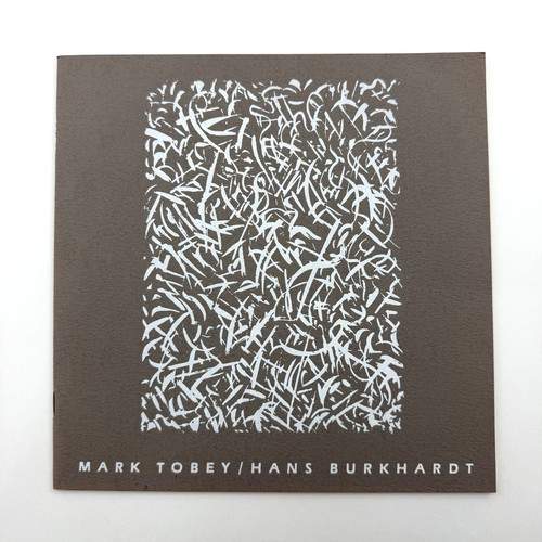 Mark tobey hans - tobey, burkhardt