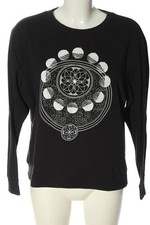 H&M DIVIDED Felpa Donna Tuta da ginnastica Taglia IT 44 nero-bianco elegante