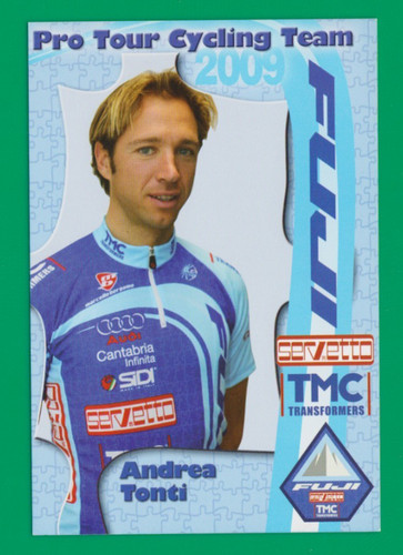 Cyclisme carte cycliste andrea - carte,