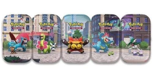 Pokemon mini tin collezione - pokemon,