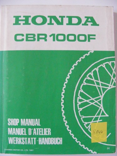Honda cbr1000f manuale - honda,
