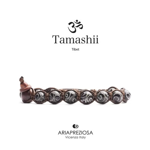 Bracciale tibetano pietra - bracciale,