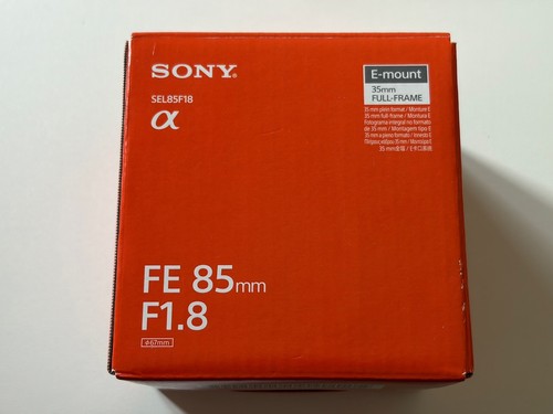 Obiettivo sony sel85f18 - sony,
