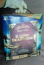 WONDERBOOK IL LIBRO DEGLI INCANTESIMI PS3 JK Rawling COMPLETO aperto, non usato