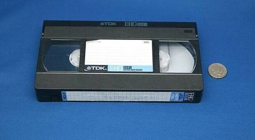 Videocassette vhs - videocassette,