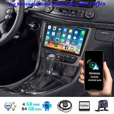 Autoradio DAB+ 4+64G Android 13 per Mercedes Benz CLS C219 E-Class W211 KAM GPS
