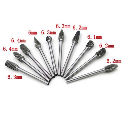 10x frese metallo duro al - 10x,