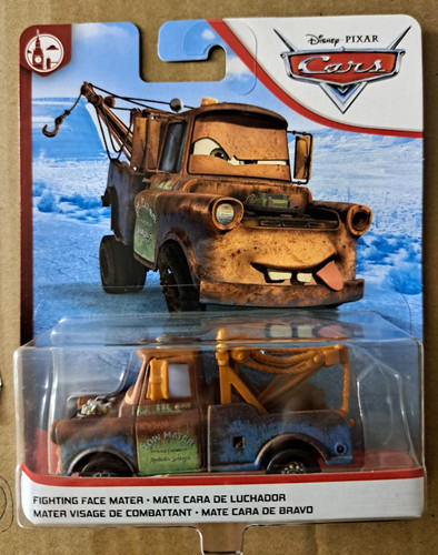 Cars fighting face - mater,