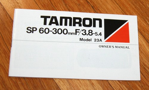 Tamron model 23a 300mm - tamron, 60-300mm
