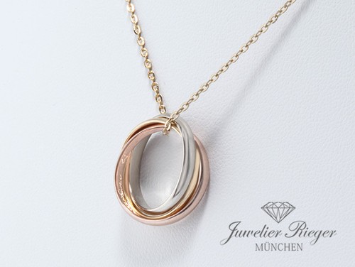 Collana anello cartier - e,