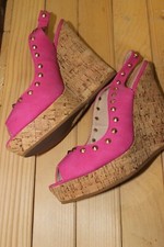 SANDALO ZEPPA DONNA GAS FUXIA