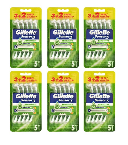 30pz rasoio gillette sensor - 30pz,