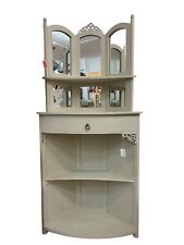 Mobile ad Angolo con Specchio 75x35x170 h cm