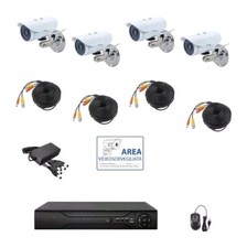 KIT 4 TELECAMERE