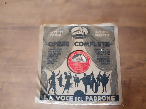 Disco grammofono giri 12 - 78, giri-12"