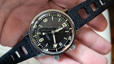 Lip Nautic Calendrier automatic rare vintage diver EPSA works  NEEDS REPAIRS