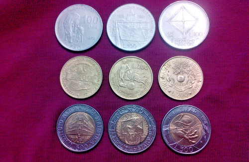 Lotto commemorative 100 200 - commemorative,