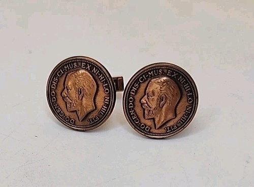 Gemelli vintage grandi rame - vintage,