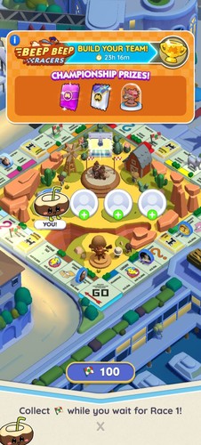 Monopoly beep racers - monopoly,