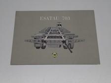 LANCIA ESATAU 703 AUTOBUS BROCHURE DEPLIANT PROSPEKT (D25)