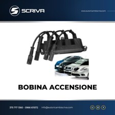 BOBINA ACCENSIONE FIAT PANDA 1.2/ 1.4CC / BIPOWER /LPG / NATURAL POWER - 880091A
