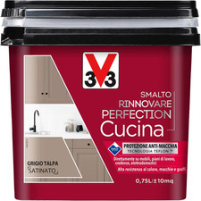 Smalto Rinnovare Perfection Cucina Grigio Talpa Satinato 0,75 L