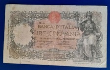 50 LIRE  BUOI  DECRETO 15/08/1919  ( R 2 ) COME DA FOTO NATURALE 
