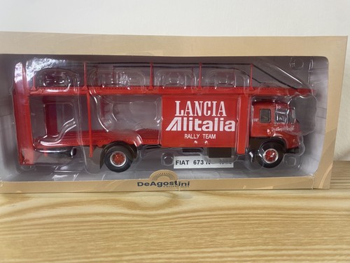 Deagostini camion bisarca - deagostini, fiat