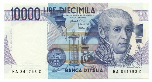 10000 lire banca - lire,