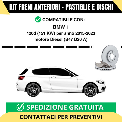 Kit freni anteriori - anteriori, (pastiglie